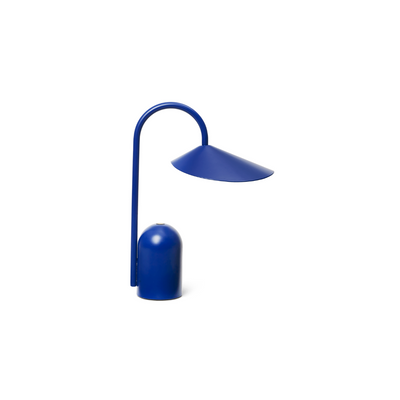 Arum Portable Table Lamp Bright Blue #colour_bright-blue