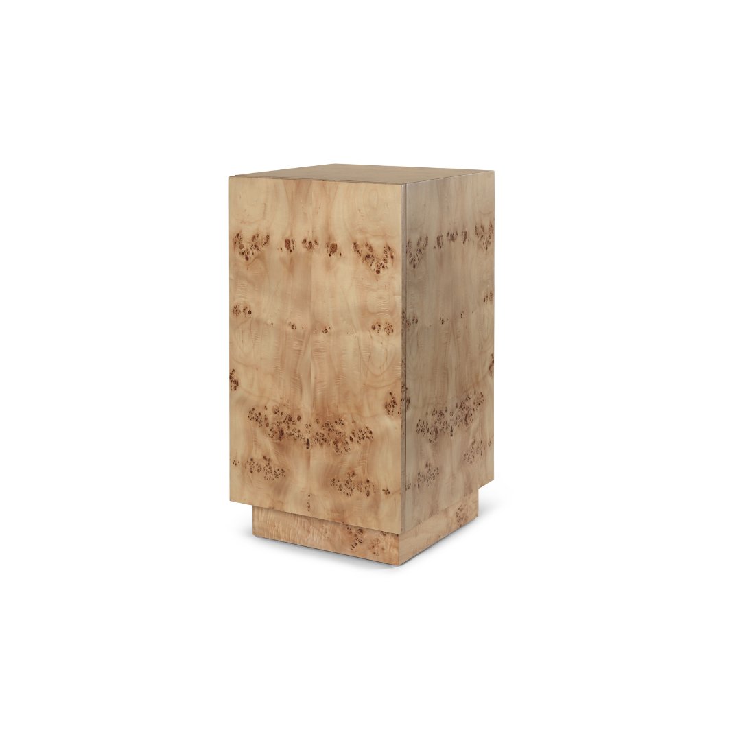 burl side table by ferm LIVING