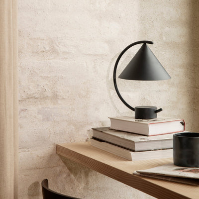 Ferm Living Meridian Lamp in black. Buy online at someday designs. #colour_black