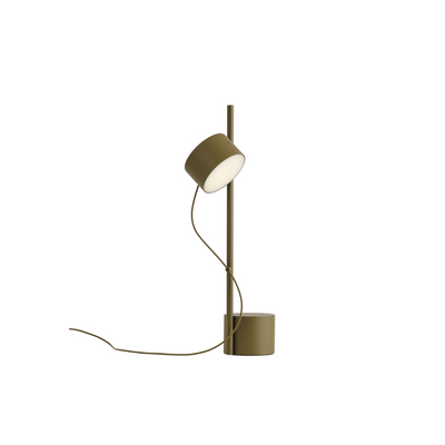 Muuto Post Table Lamp brown green #colour_brown-green