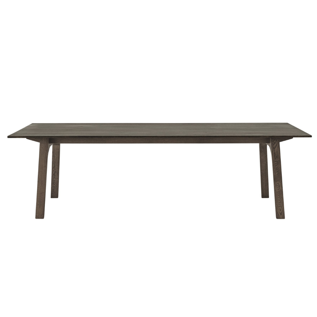 Earnest Extendable Dining Table dark oiled oak 250 x 100 #colour_dark-oiled-oak