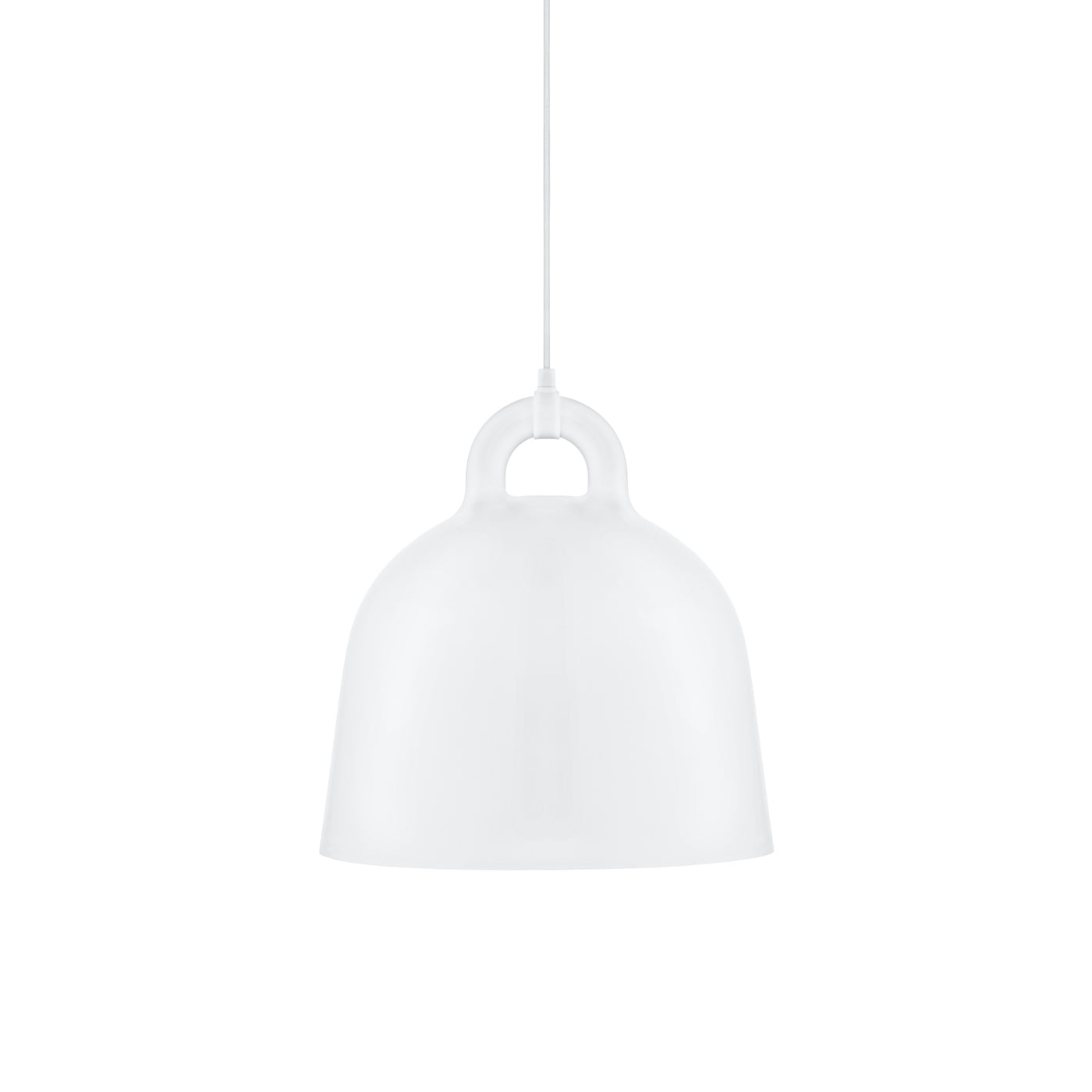 Norman Copenhagen Bell Pendant Lamp in white. Free UK delivery from someday designs #size_medium