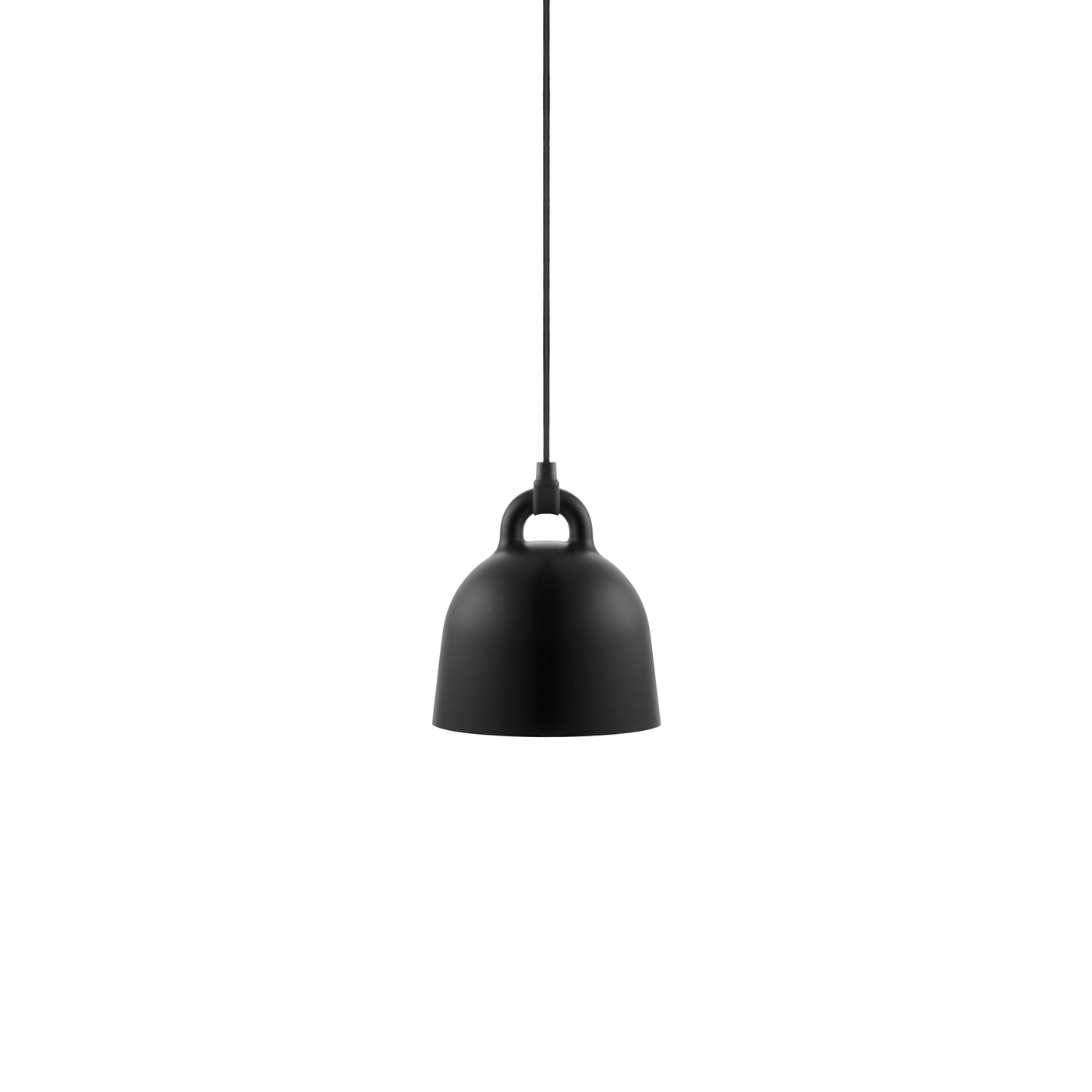 Norman Copenhagen Bell Pendant Lamp in black. Free UK delivery from someday designs #size_extra-small