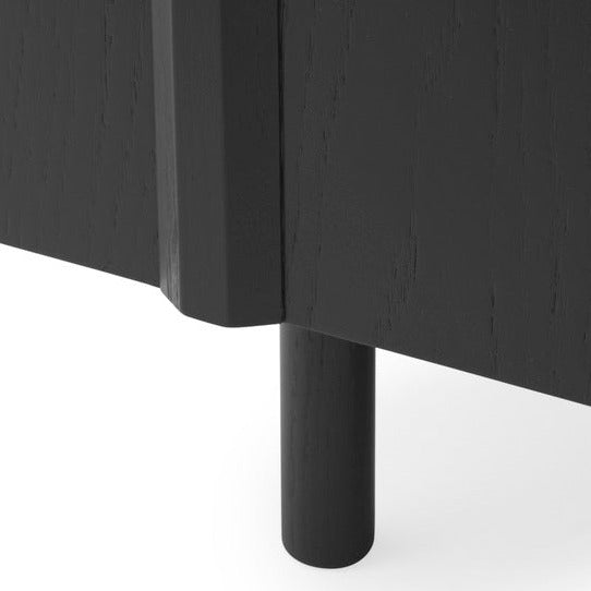 Normann Copenhagen Rib Sideboard at someday designs. #colour_soft-black