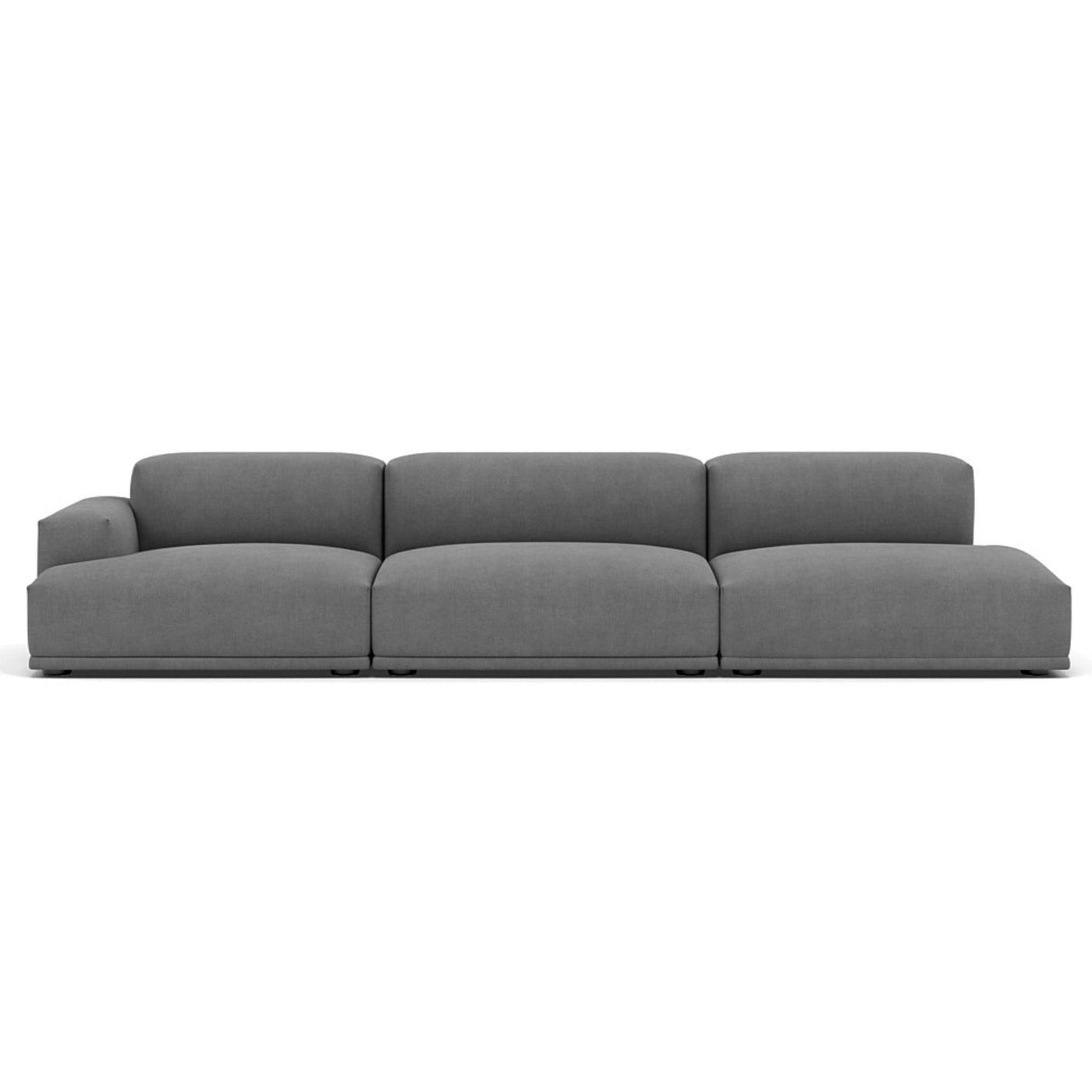 Muuto Connect modular sofa 3 seater in configuration 2. Made to order from someday designs. #colour_fiord-171