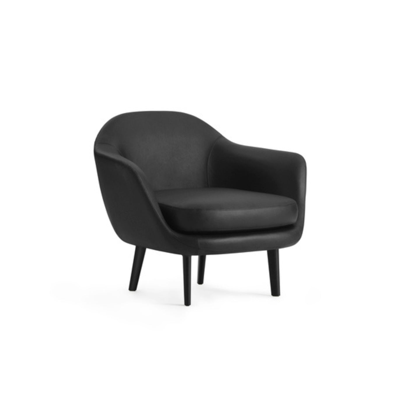 Normann Copenhagen Sum Armchair. Made to order at someday designs. #colour_ultra-black-41599