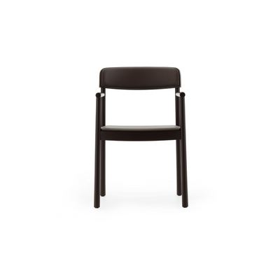 Normann Copenhagen Timb Armchair at someday designs. #colour_brown-ultra-leather-41589