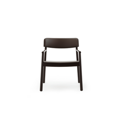 Normann Copenhagen Timb Lounge Chair at someday designs. #colour_brown-ultra-leather-41589