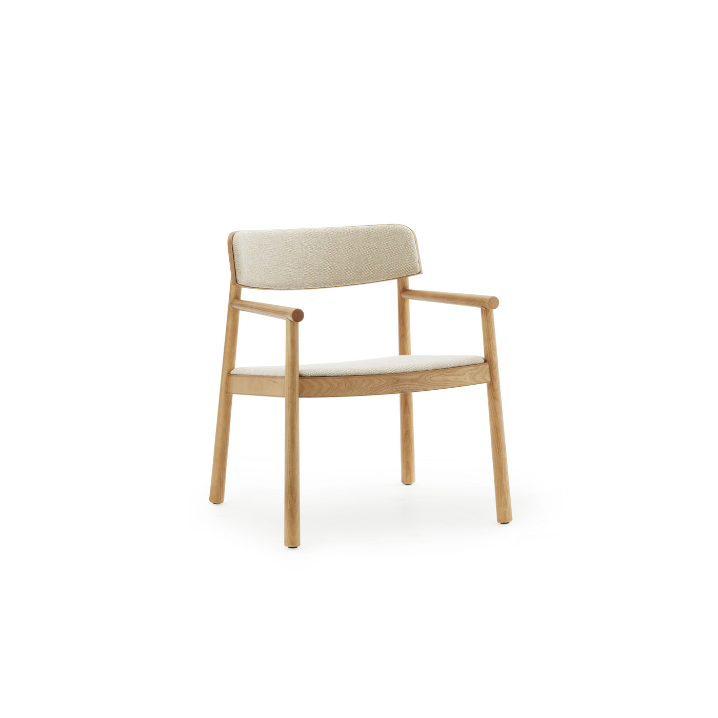 Normann Copenhagen Timb Lounge Chair at someday designs. #colour_tan-hallingdal-220
