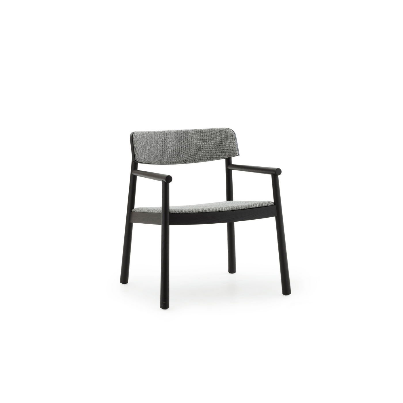 Normann Copenhagen Timb Lounge Chair at someday designs. #colour_black-hallingdal-166