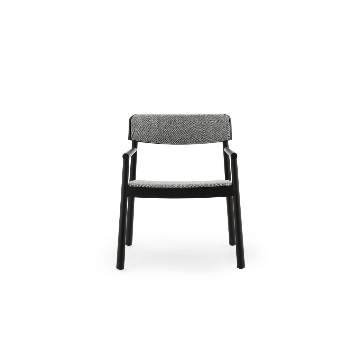 Normann Copenhagen Timb Lounge Chair at someday designs. #colour_black-hallingdal-166