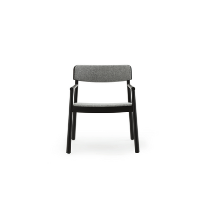Normann Copenhagen Timb Lounge Chair at someday designs. #colour_black-hallingdal-166