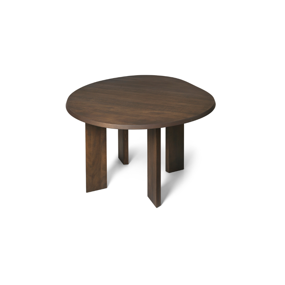 tarn dining table by ferm LIVING top view #size_small-115cm