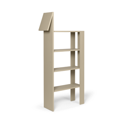 giraffe bookcase by ferm LIVING front view #colour_cashmere