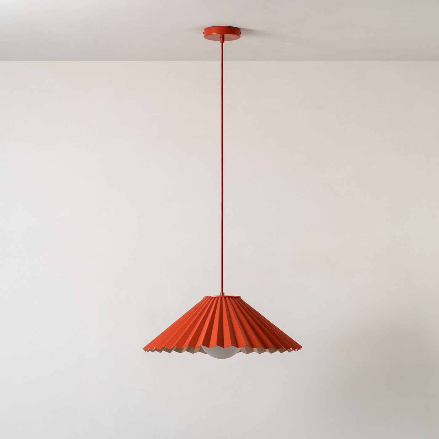 Houseof Pleat Pendant Ceiling Light designed by Emma Gurner. Available from someday designs.