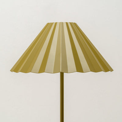 Houseof Pleat Table Lamp designed by Emma Gurner, detail shade shot.  Available from someday designs.