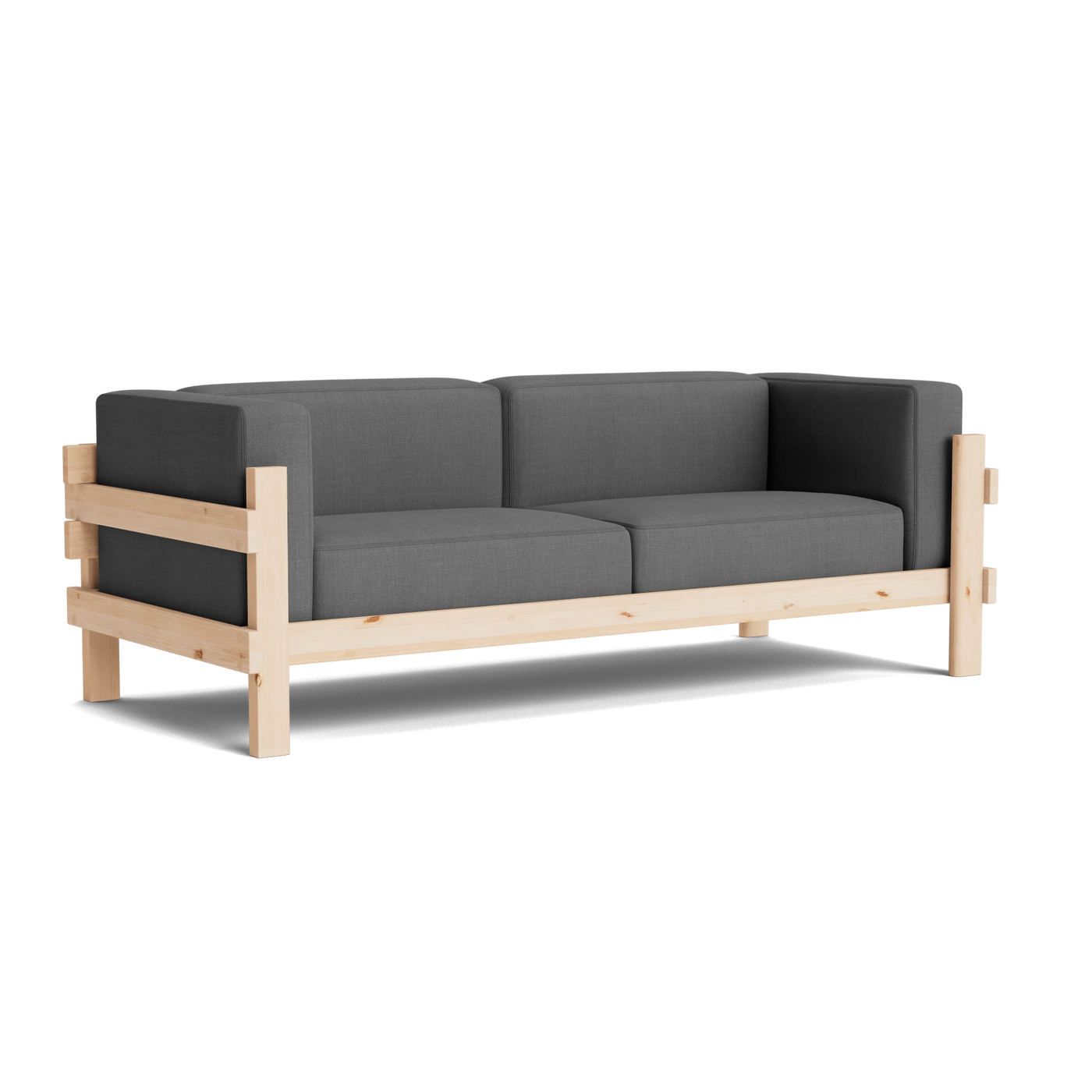 Normann Copenhagen Kube 3 Seater Sofa at someday designs. #colour_remix-163 #frame_pine