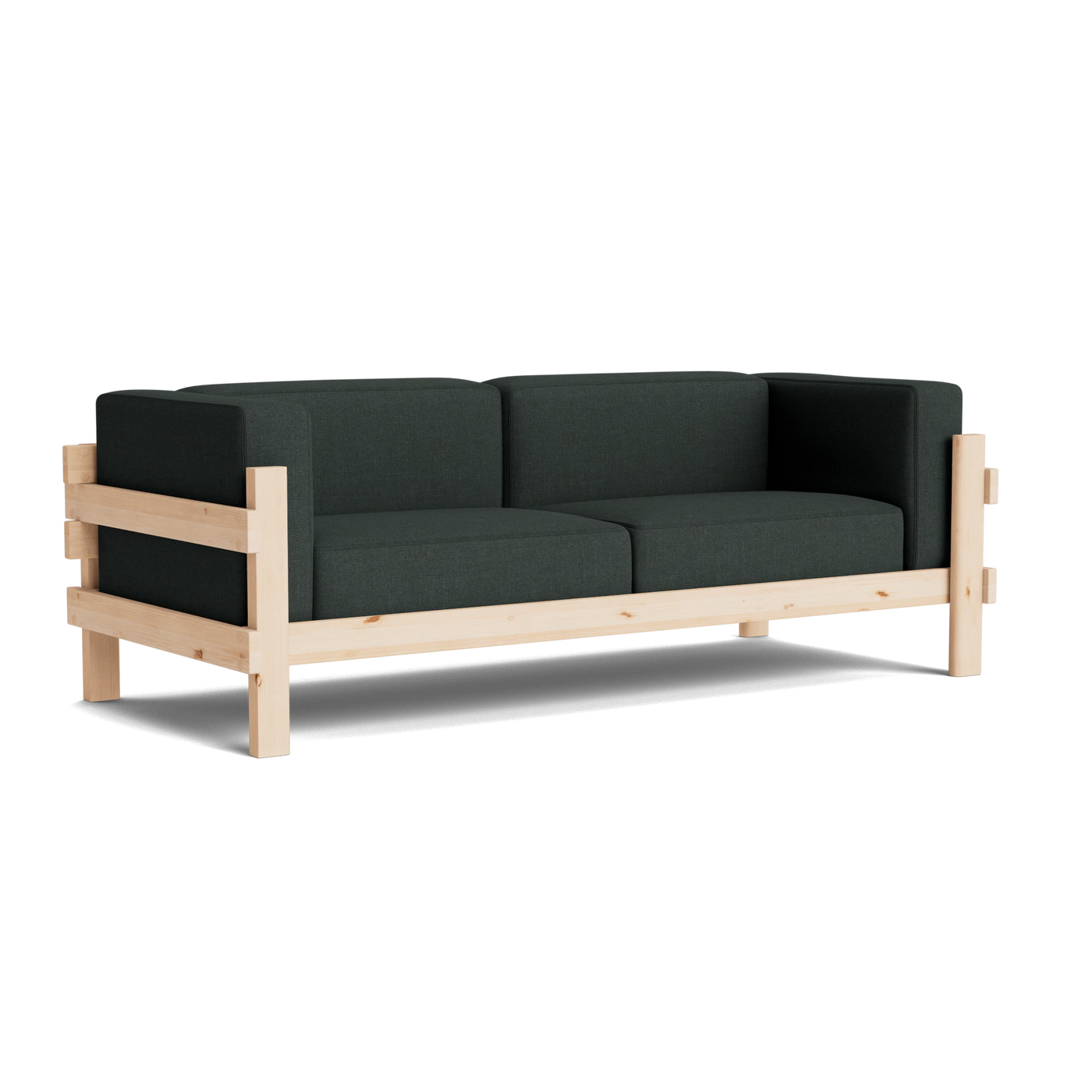 Normann Copenhagen Kube 3 Seater Sofa at someday designs. #colour_remix-973 #frame_pine