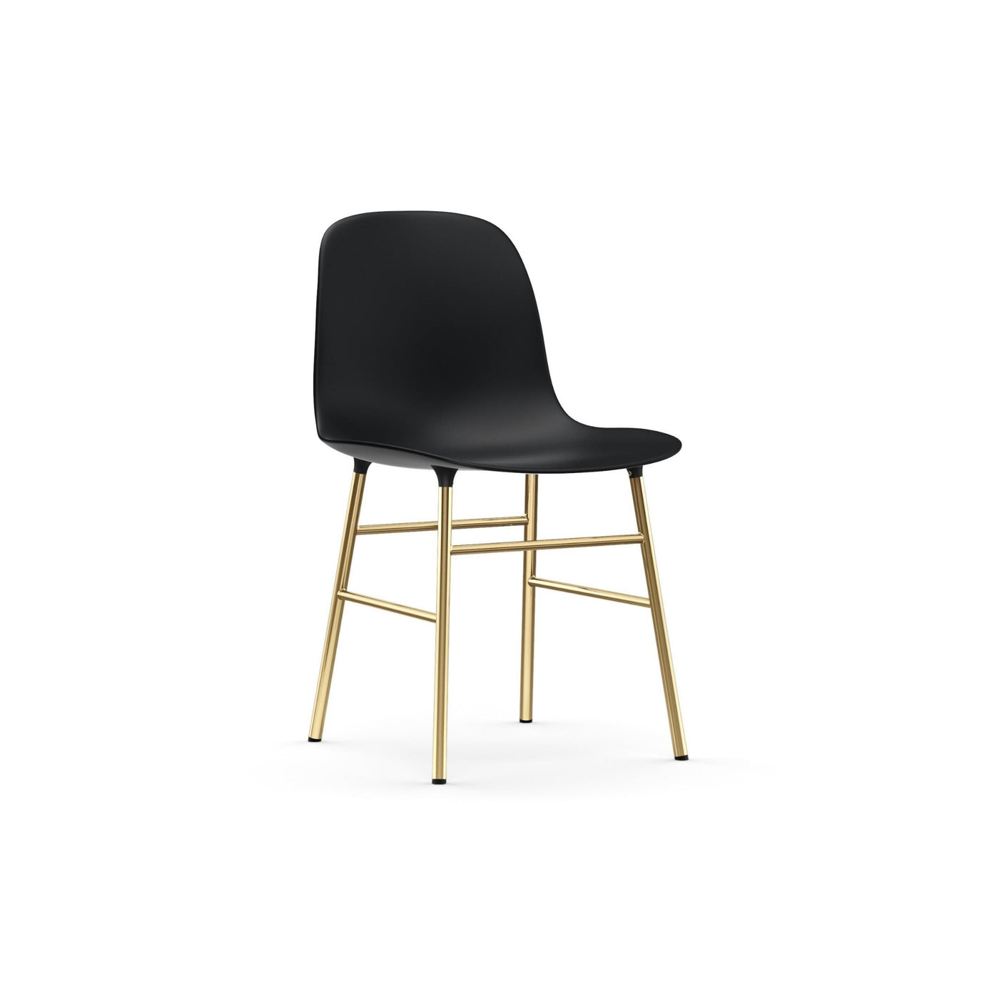 Normann Copenhagen Form Chair Steel at someday designs #colour_black
