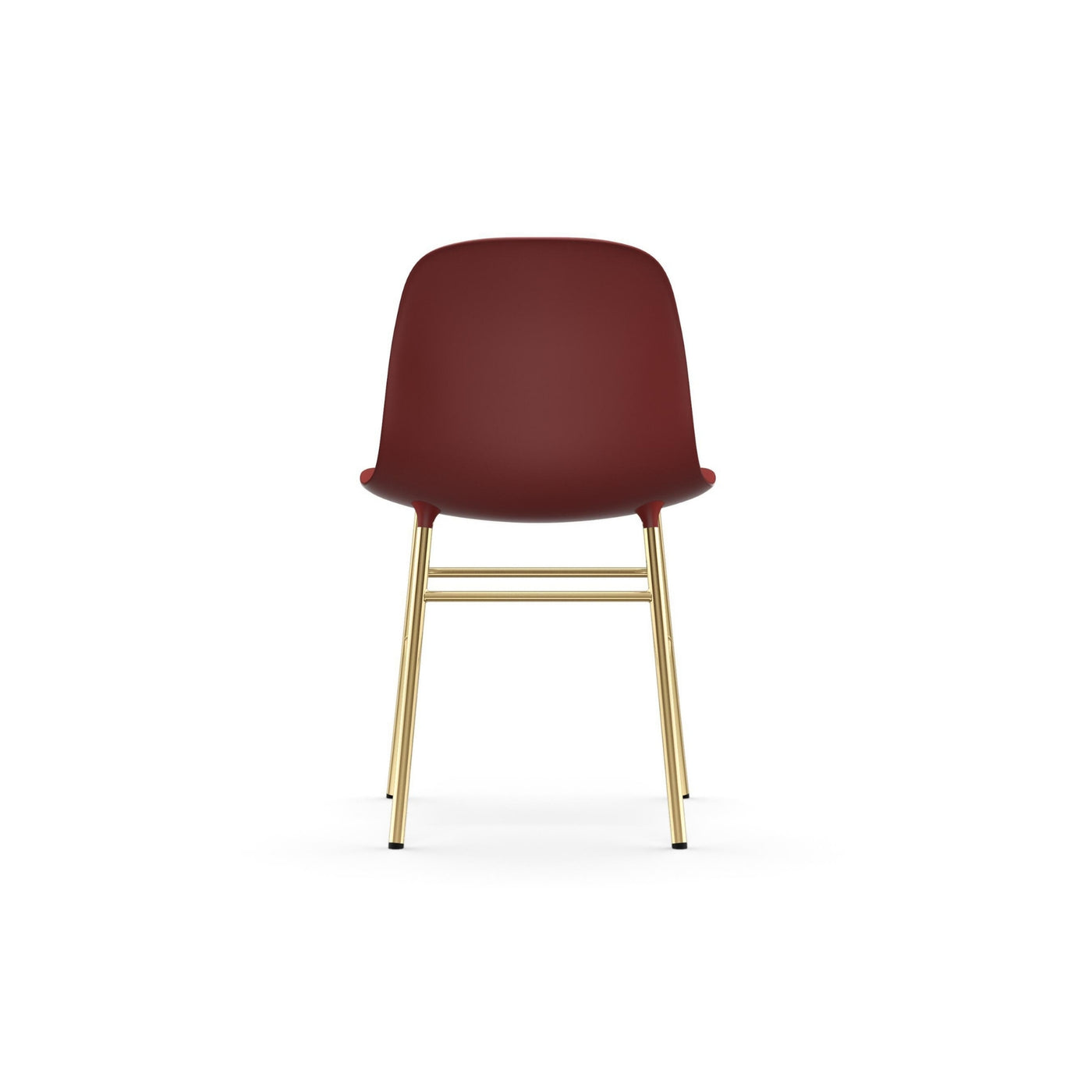 Normann Copenhagen Form Chair Steel at someday designs #colour_red