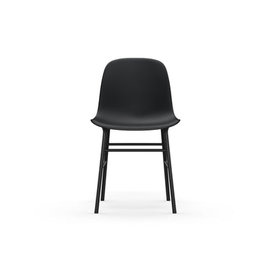 Normann Copenhagen Form Chair Steel at someday designs #colour_black