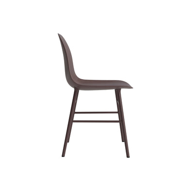 Normann Copenhagen Form Chair Steel at someday designs #colour_brown