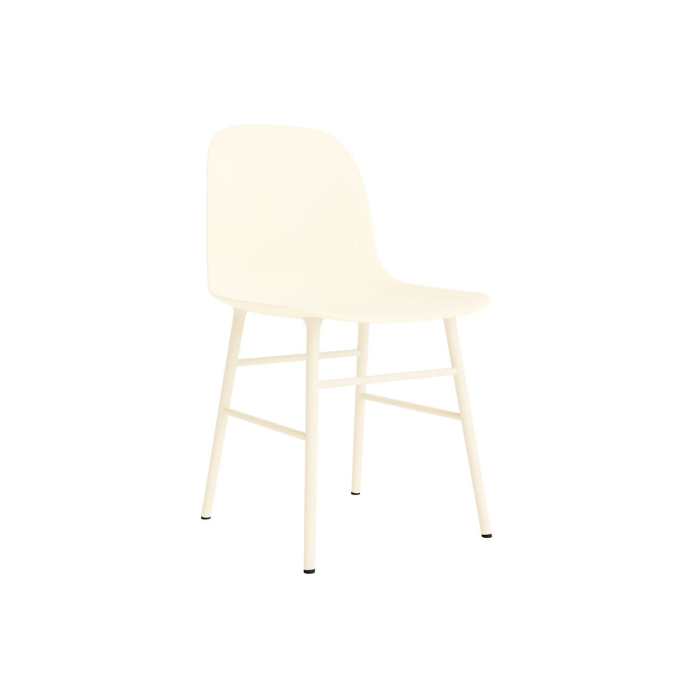 Normann Copenhagen Form Chair Steel at someday designs #colour_cream