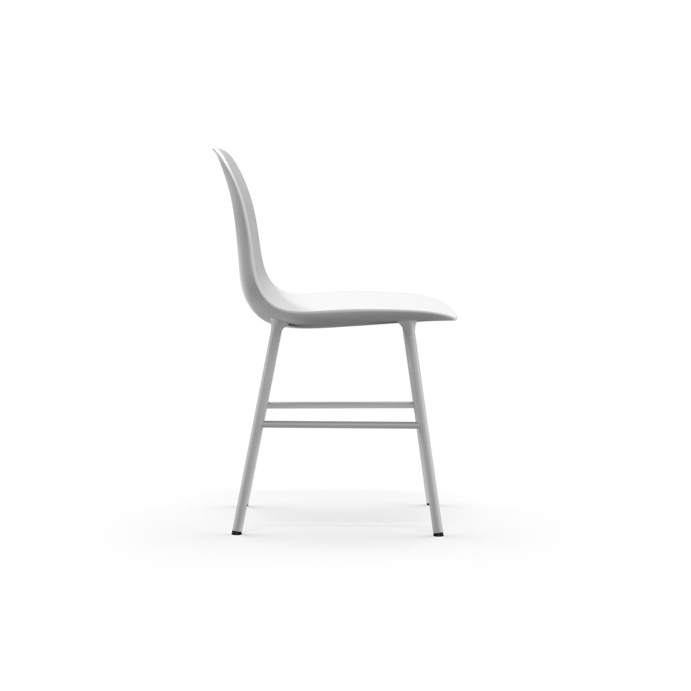Normann Copenhagen Form Chair Steel at someday designs #colour_white