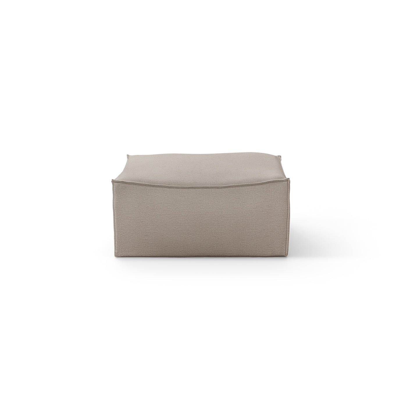 ferm LIVING Catena modular sofa. S500 pouf. Made to order from someday designs. #colour_cotton-linen