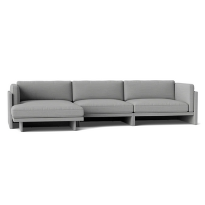 Normann Copenhagen Softy Modular Sofa 4 Seater Chaise Lounge Left at someday designs. #colour_hallingdal-123