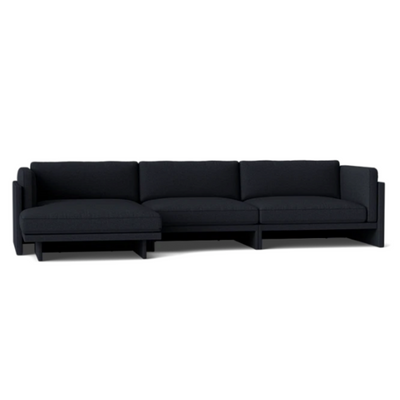 Normann Copenhagen Softy Modular Sofa 4 Seater Chaise Lounge Left at someday designs. #colour_hallingdal-180