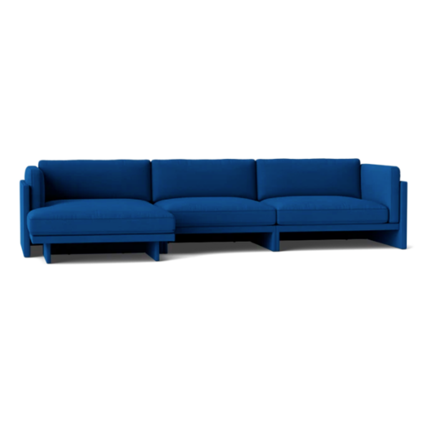 Normann Copenhagen Softy Modular Sofa 4 Seater Chaise Lounge Leftt at someday designs. #colour_hallingdal-750