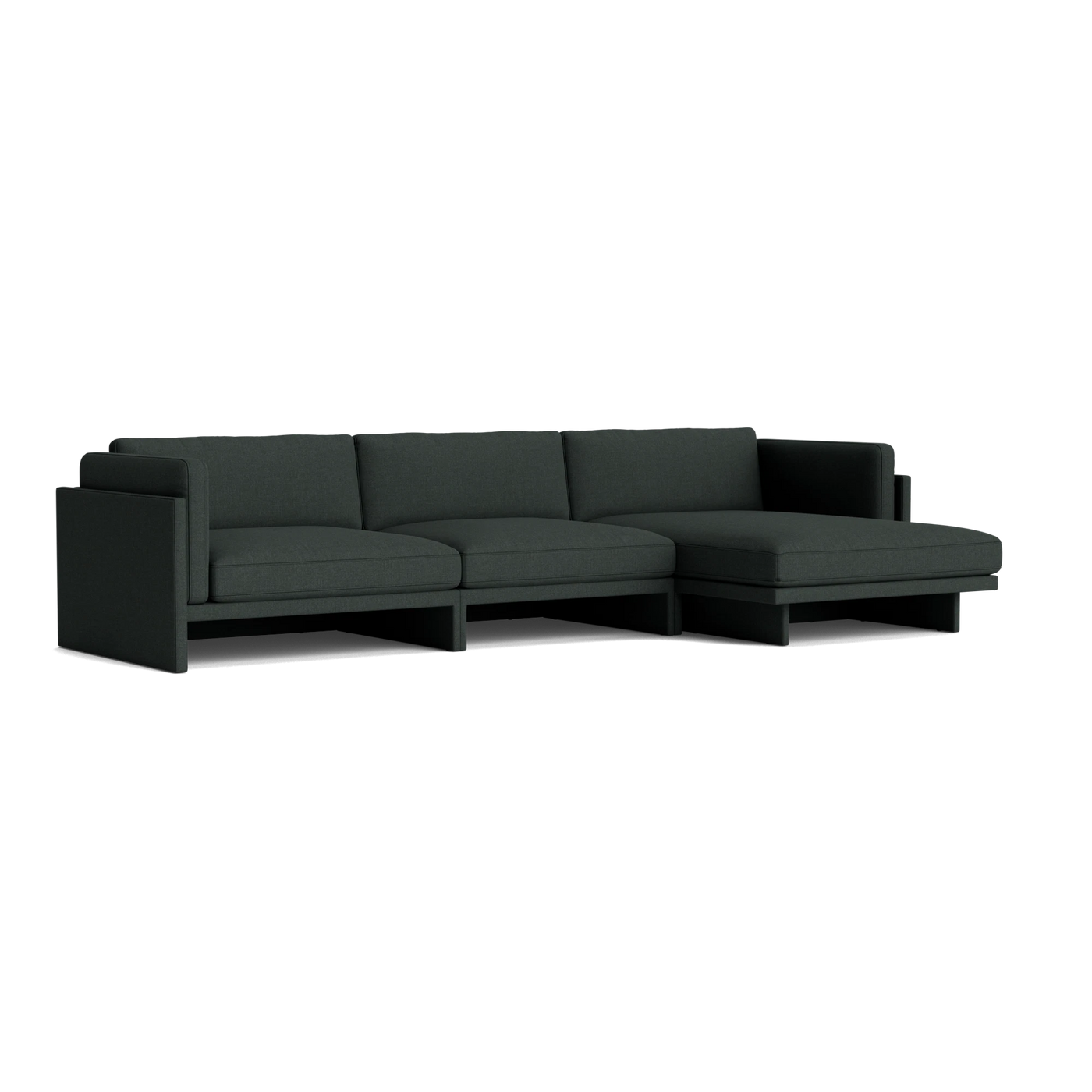 Normann Copenhagen Softy Modular Sofa 4 Seater Chaise Lounge Right at someday designs. #colour_remix-973