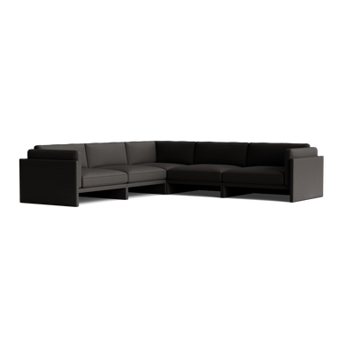 Normann Copenhagen Softy Modular Sofa 6 Seater Corner at someday designs. #colour_steelcut-trio-383