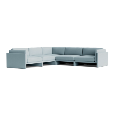 Normann Copenhagen Softy Modular Sofa 6 Seater Corner at someday designs. #colour_steelcut-trio-713