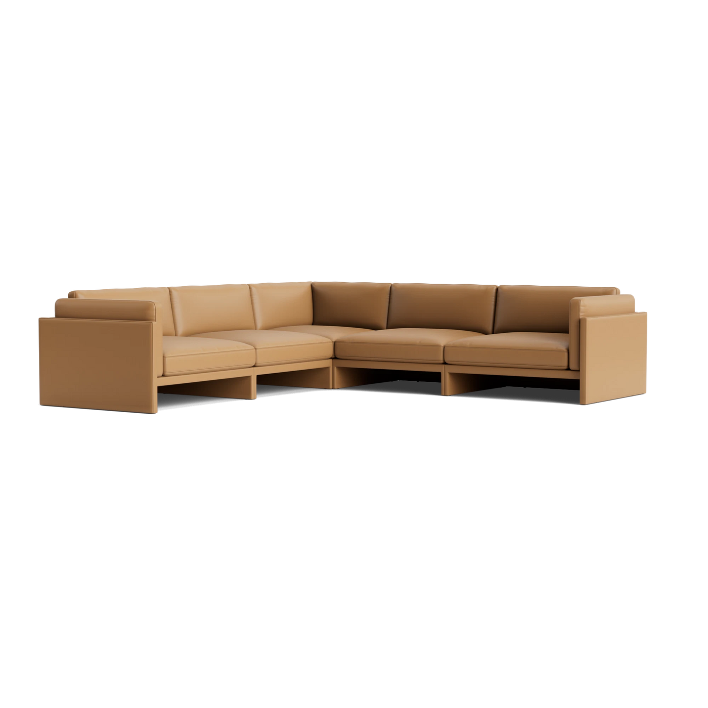 Normann Copenhagen Softy Modular Sofa 6 Seater Corner at someday designs. #colour_ultra-leather-41571
