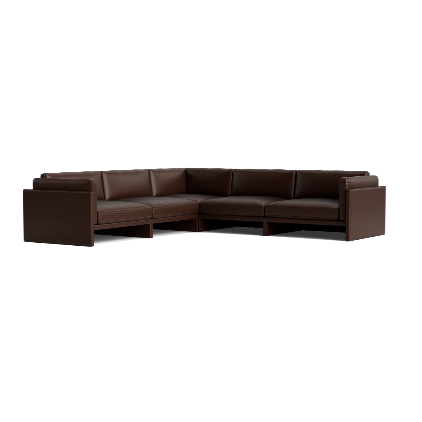 Normann Copenhagen Softy Modular Sofa 6 Seater Corner at someday designs. #colour_ultra-leather-41589