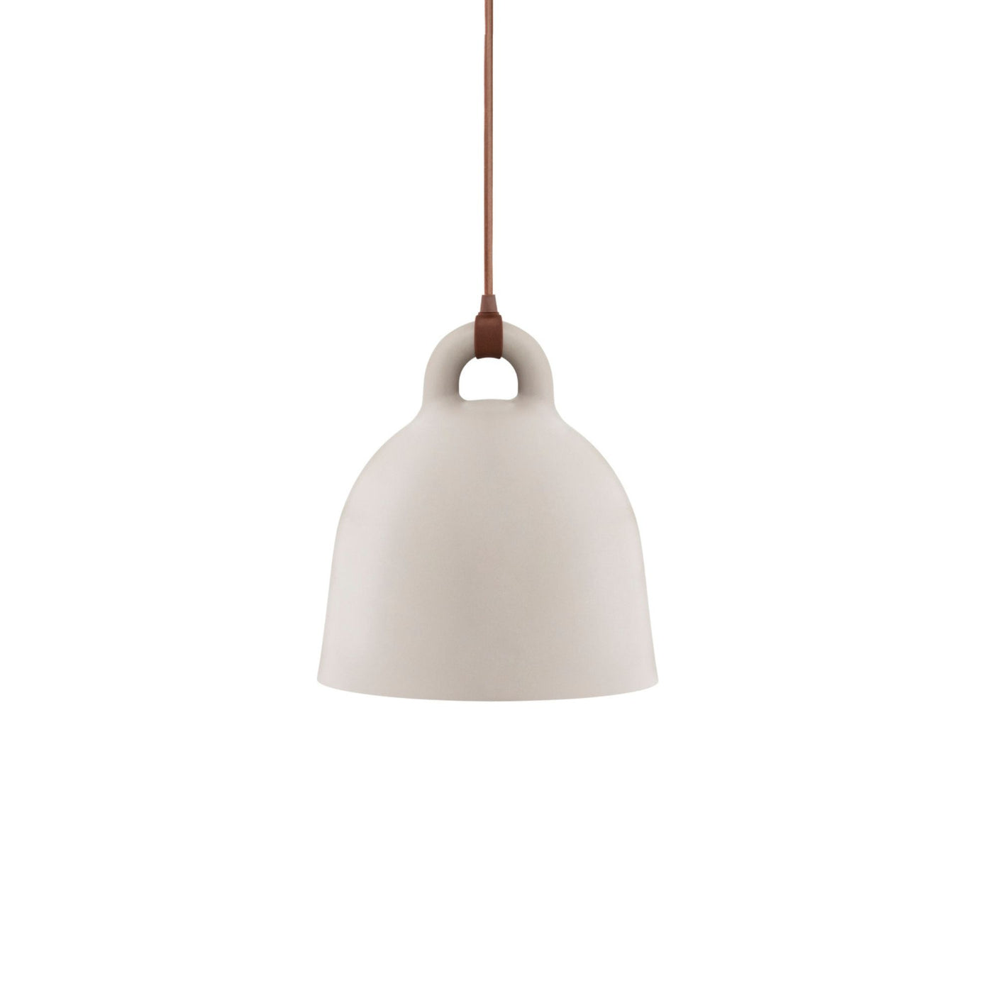 Norman Copenhagen Bell Pendant Lamp in sand. Free UK delivery from someday designs #size_small