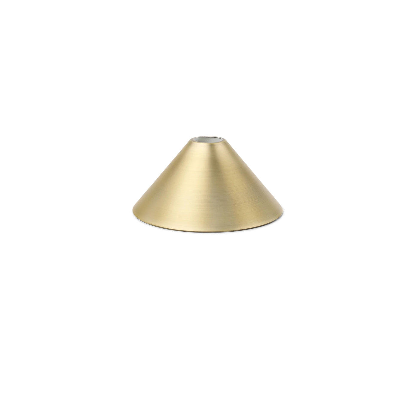ferm LIVING Collect Lighting Cone Shade. Shop online at someday designs. #colour_brass