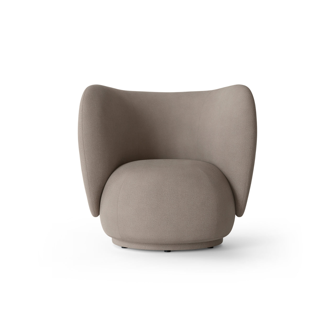 Ferm Living Rico Lounge Chair. Made to order from someday designs. #colour_grey-soft