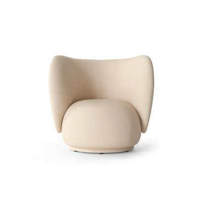 Ferm Living Rico Lounge Chair. Made to order from someday designs. #colour_off-white-soft