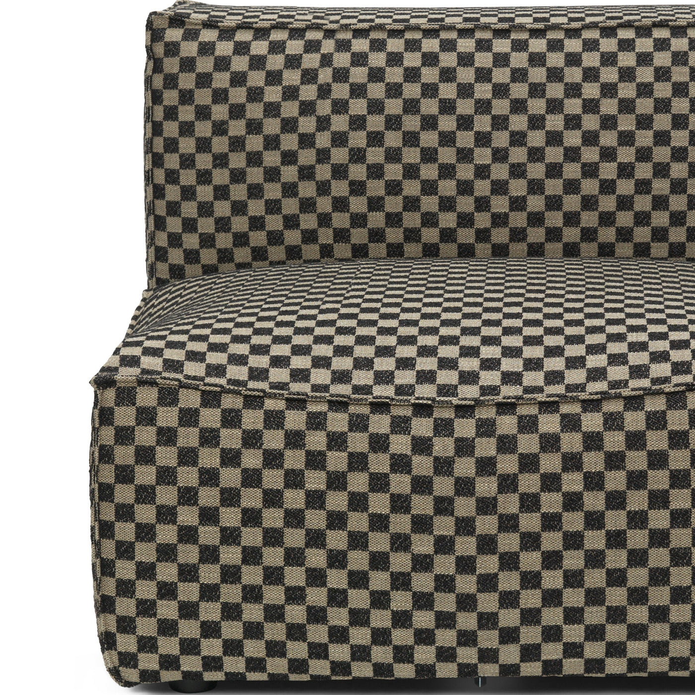 catena modular sofa by ferm LIVING - check fabric