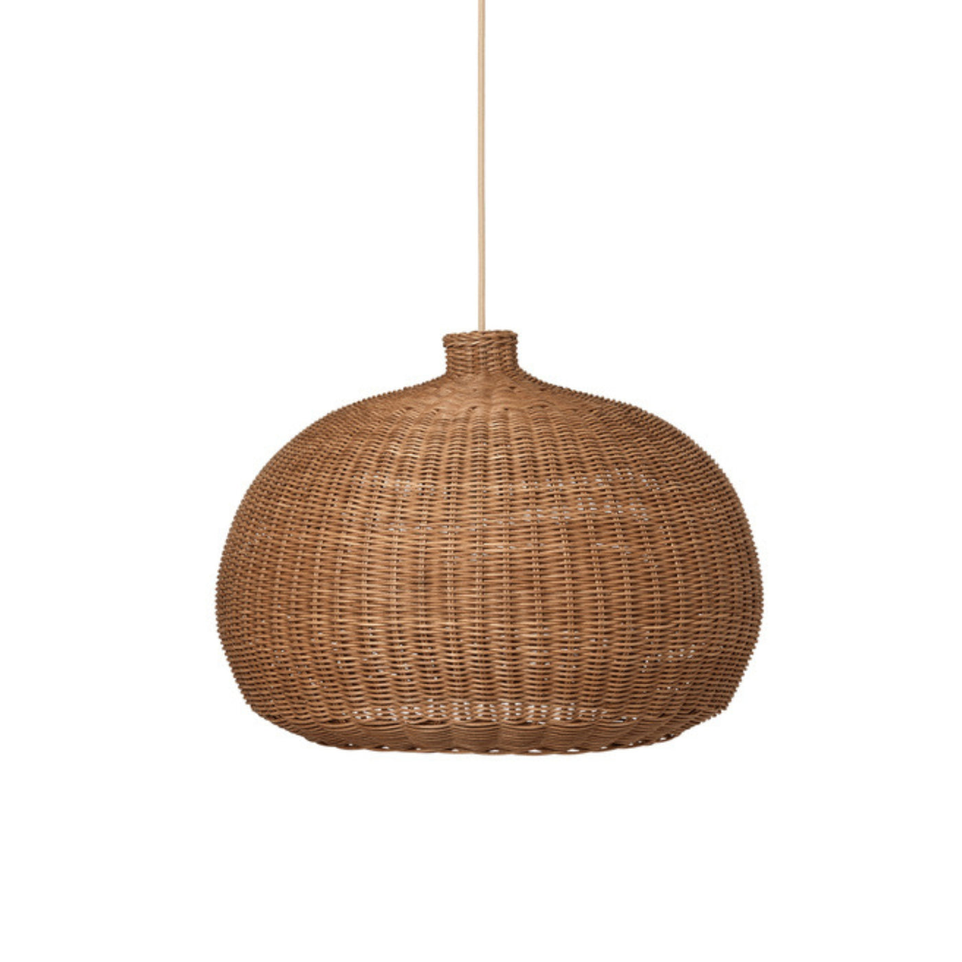 shop ferm LIVING Braided Belly Lampshade. #shape_belly