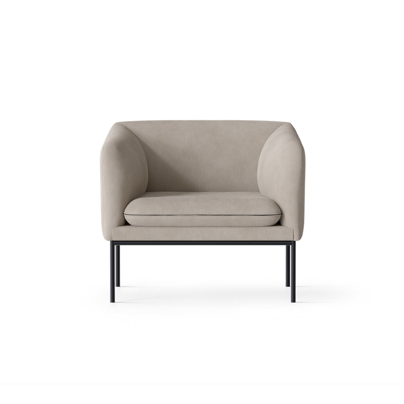 ferm LIVING Turn 1 seater sofa. Made to order from someday designs. #colour_linara-sand