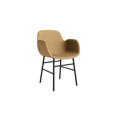 Normann Copenhagen Form Armchair Steel. #colour_ultra-honey-41572