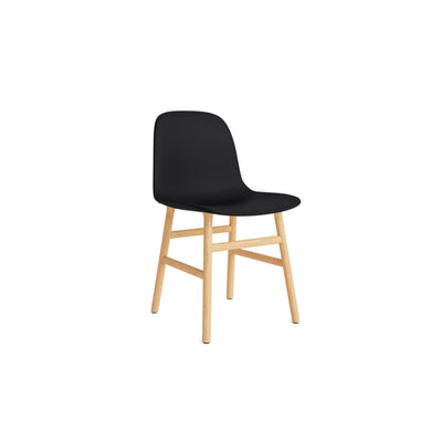 Normann Copenhagen Form Chair Wood at someday designs. #colour_ultra-black-41599