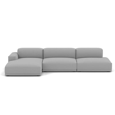 Muuto Connect modular sofa 3 seater in configuration 3. Made to order from someday designs. #colour_steelcut-trio-133