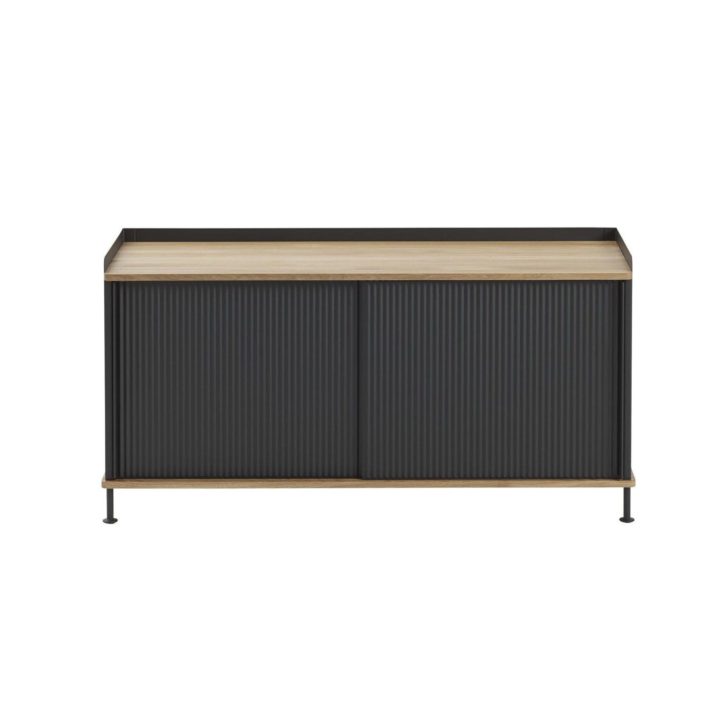 Muuto Enfold Sideboard at someday designs. #colour_solid-oak-anthracite-black