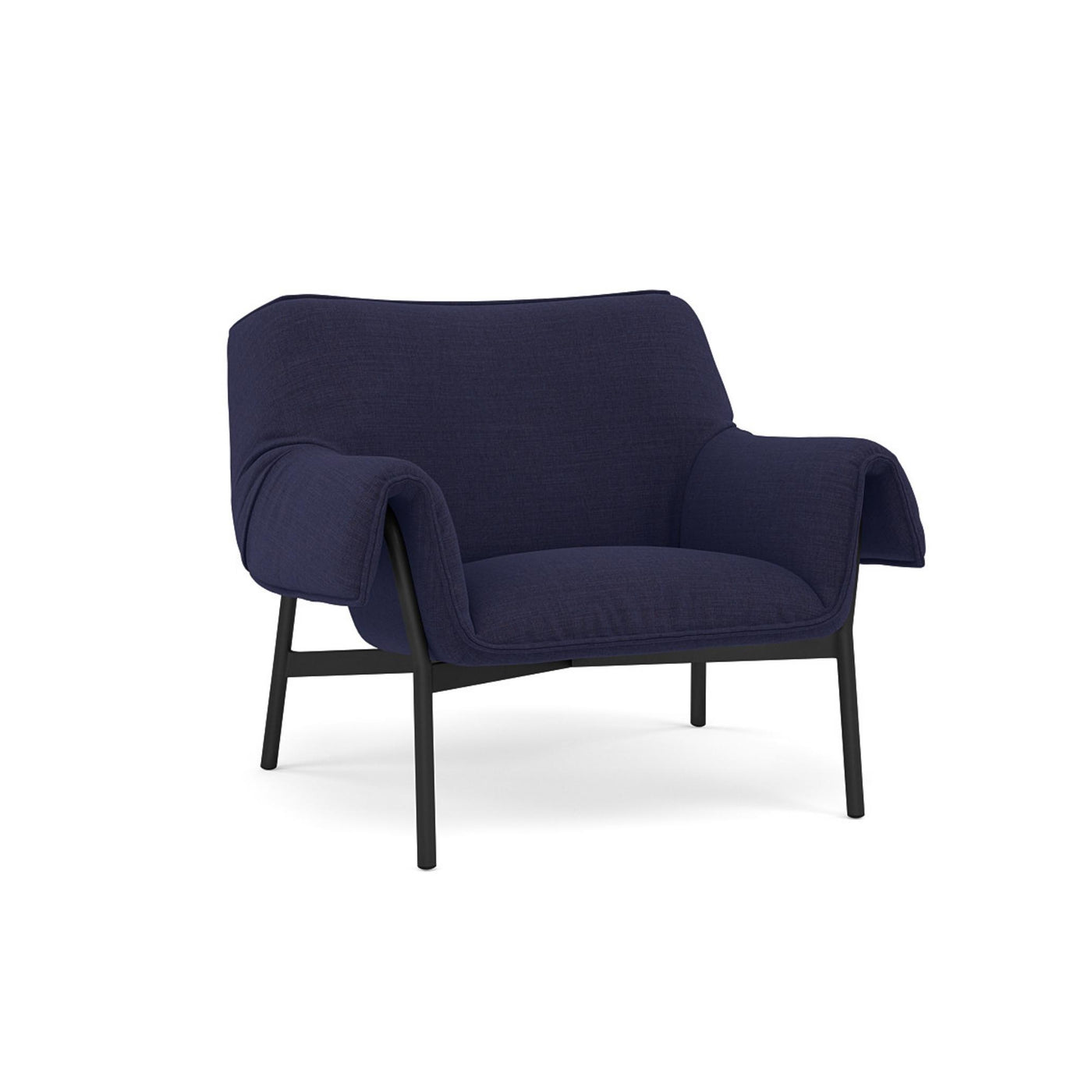 Muuto Wrap Lounge Chair. Made to order from someday designs. #colour_canvas-684-blue