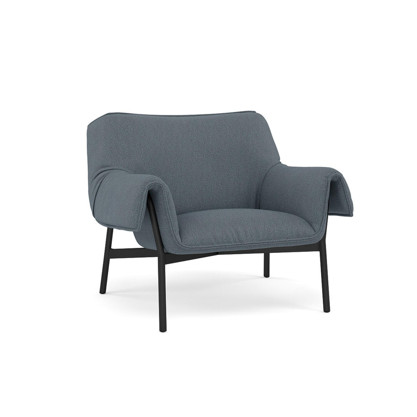 Muuto Wrap Lounge Chair. Made to order from someday designs. #colour_clay-1-blue